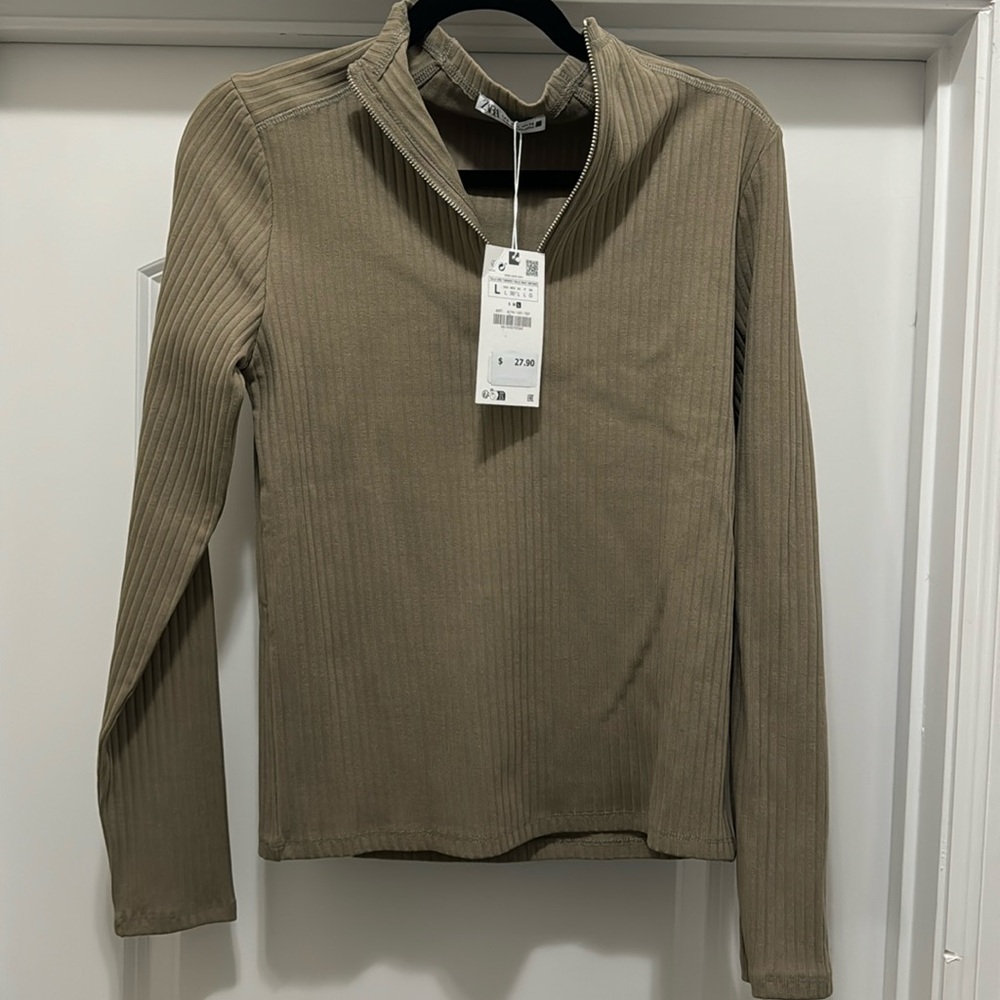 Zara long sleeve top